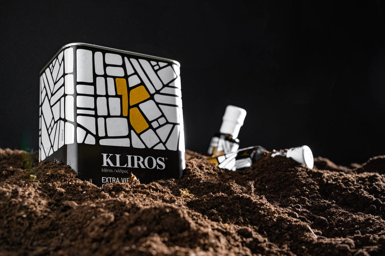 Σχεδιασμός συσκευασίας ελαιολάδου - Kliros Olive Oil