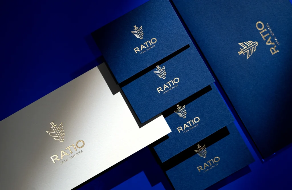 Ratio Legal Services – Σχεδιασμός Εταιρικής Ταυτότητας